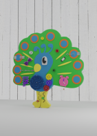 Бизиборд «Радостный павлин» - fgospostavki.ru - Ейск