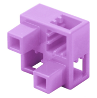 Половина куба тип В светло-фиолетовая Artec - fgospostavki.ru - Ейск