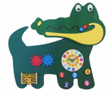 Бизиборд «Зеленый крокодил» - fgospostavki.ru - Ейск