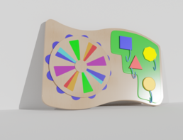 Тактильно-развивающая панель «Яркие краски» - fgospostavki.ru - Ейск