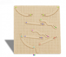 Тактильно-развивающая панель «Веселые горки» - fgospostavki.ru - Ейск
