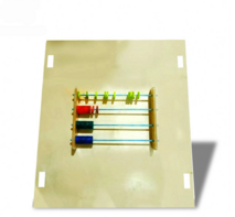 Тактильно-развивающая панель «Цветные счеты» - fgospostavki.ru - Ейск