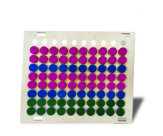 Тактильно-развивающая панель «Цветные фигурки» - fgospostavki.ru - Ейск