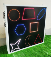 Панель интерактивная со светящимися цветными фигурами - fgospostavki.ru - Ейск