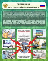 Стенд "Оповещения в чрезвычайных ситуациях" - fgospostavki.ru - Ейск