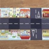 Коврик для программируемого мини-робота Bee-Bot "Город" - fgospostavki.ru - Ейск