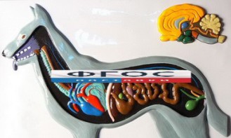 Модель барельефная "Внутреннее строение собаки" - fgospostavki.ru - Ейск