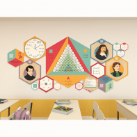 «Стендум - Математика» - набор информационно-методических панелей (16 шт.) - fgospostavki.ru - Ейск