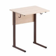 Стол ученический одноместный на прямоугольной трубе - fgospostavki.ru - Ейск