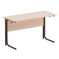 Стол ученический двухместный на круглой трубе - fgospostavki.ru - Ейск