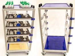 Мобильная стойка для хранения наборов ГИА по химии - fgospostavki.ru - Ейск