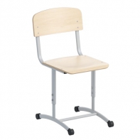 Стул ученический регулируемый на плоскоовальной трубе - fgospostavki.ru - Ейск