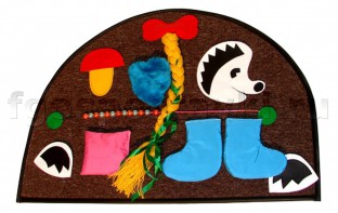 Тактильное панно "Ежик" - fgospostavki.ru - Ейск