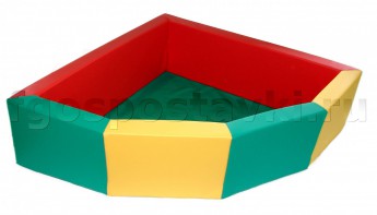 Сухой бассейн угловой (без рисунка) - fgospostavki.ru - Ейск