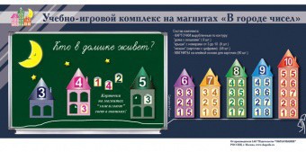 "В городе чисел". Для лучшего понимания и запоминания состава чисел первого десятка - fgospostavki.ru - Ейск