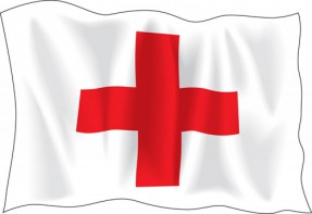 Флаг Красного креста - fgospostavki.ru - Ейск