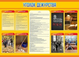 Стенд "Уголок дежурства" - fgospostavki.ru - Ейск