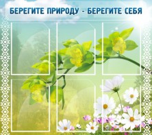 Стенд "Берегите природу - берегите себя" - fgospostavki.ru - Ейск