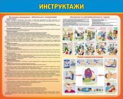 Стенд "Инструктажи" - fgospostavki.ru - Ейск