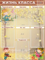 Стенд "Жизнь класса" Вариант 1 - fgospostavki.ru - Ейск