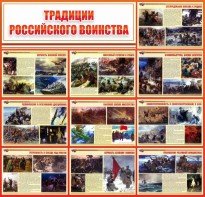 Стенд "Традиции Российского воинства" - fgospostavki.ru - Ейск