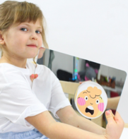 Зеркало логопедическое с отверстием - fgospostavki.ru - Ейск