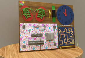 Бизиборд «Для девочек» - fgospostavki.ru - Ейск